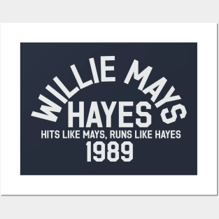 Willie Mays Hayes Posters and Art